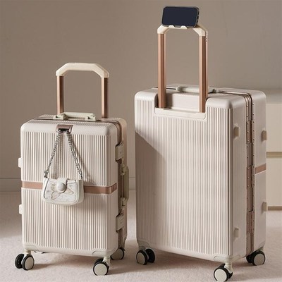 2025新款拉杆箱行n李箱男女时尚商务密码登机箱20寸旅行箱结实耐
