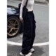 工装 20s25新款 裤 美式 女夏季 薄款 酷飒风加长版 高个子垂感拖地阔腿