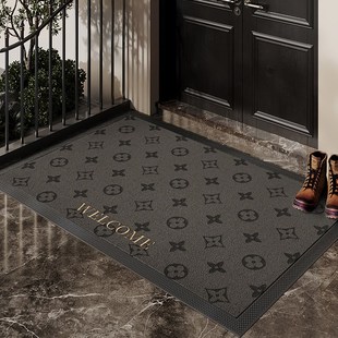 入户门地垫加厚橡胶防滑脚垫别墅豪宅大门口地P毯耐脏免洗门外脚