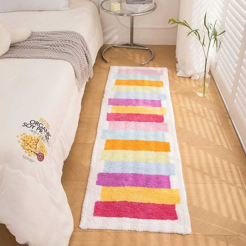 床边衣帽间地垫卧室长条床边地毯脚垫子新款卧室纯棉加厚房间装饰,居家布艺,床边毯,淘宝优惠券,粉丝福利购,淘宝优惠卷