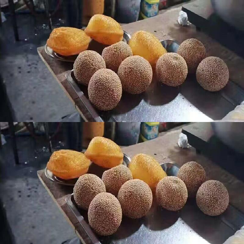 新货整箱福滋南瓜饼50g144个速冻半成品点心油炸早餐早点南瓜饼商