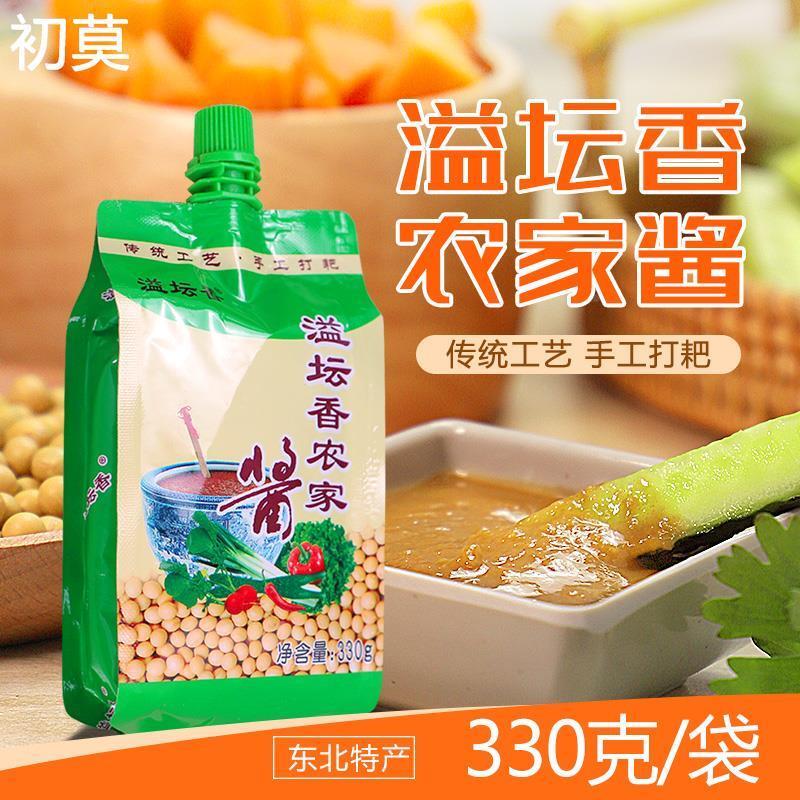 330g*3袋溢坛香农家酱东北