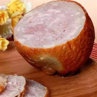 新品天津特产松仁小肚约300克 /个真空包装酱货熟食即食熏煮