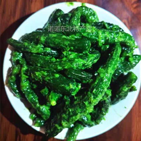 新腌制韭菜花黄瓜咸菜东北特色咸菜韭菜花小黄瓜下饭菜鲜咸可口