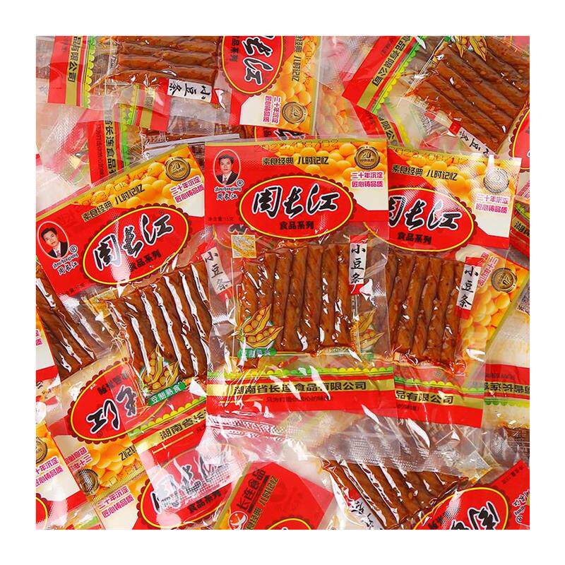 周长江小豆条小包装面筋辣条豆皮小零食儿时怀旧豆筋小吃休闲食品