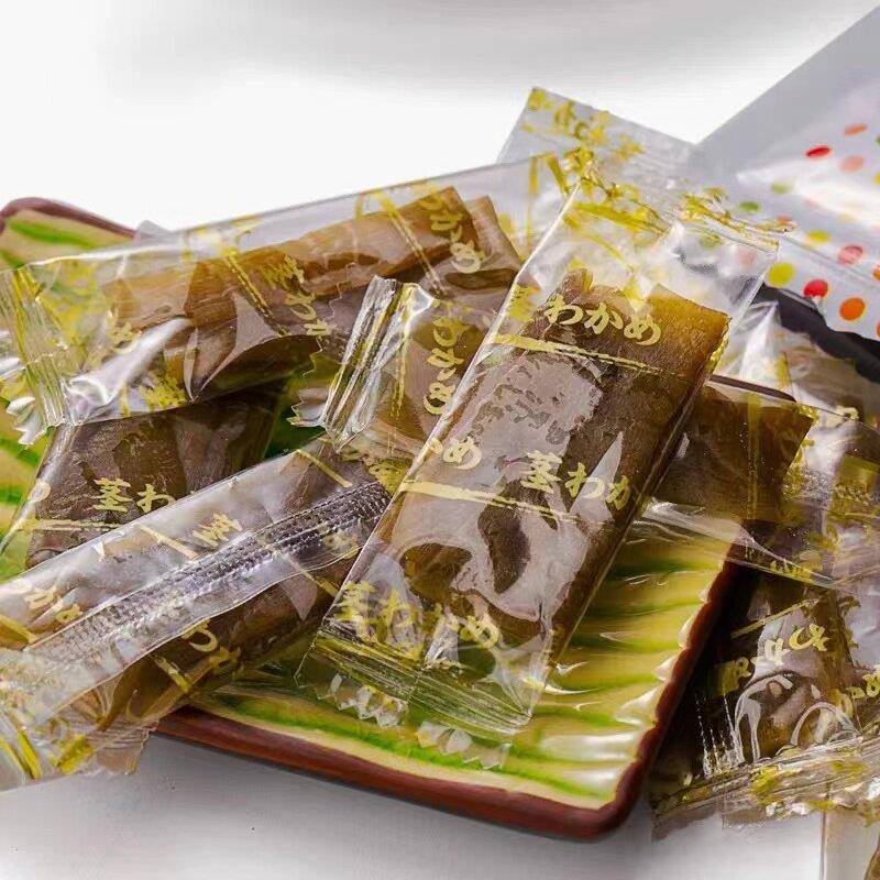 新货醋昆布0脂肪500g大包装银魂神乐开袋即食醋味茎裙带菜茎梗酸