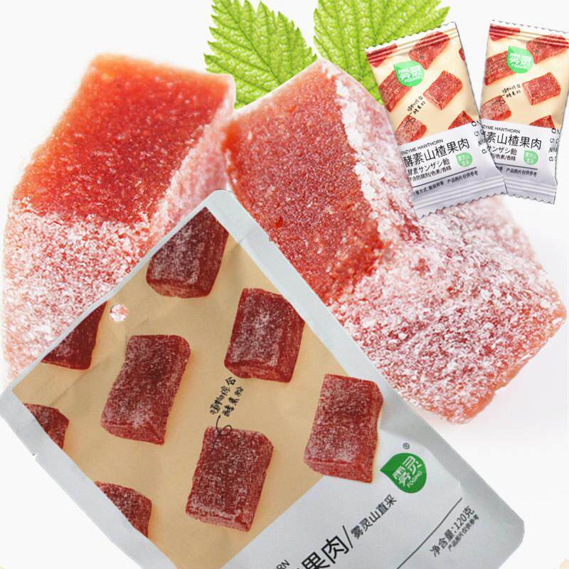 新日期酵素山楂糕块果肉片