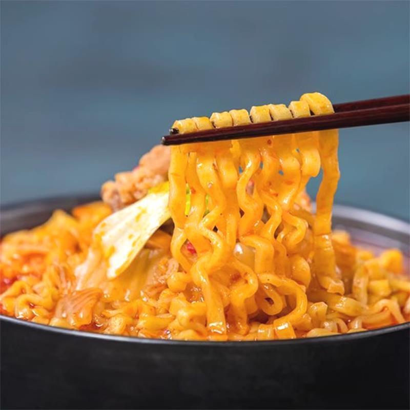 韩国进口三养火鸡面 面汤面辣鸡肉味海鲜杂烩面 面140g*4袋泡面