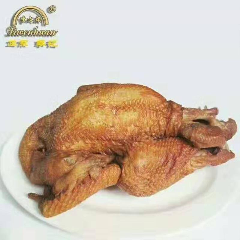 鲜扒鸡李文焕烧鸡烧鸡熟食礼盒装 2只装 沧州特产连镇烧鸡包邮