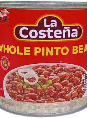 La costena black beans乐口泰香煎调味整粒黑豆 芸豆泥 速食罐头