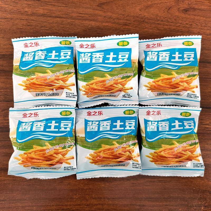 金之乐酱香土豆薯条童年儿时怀旧食品办公室休闲膨化零食小吃