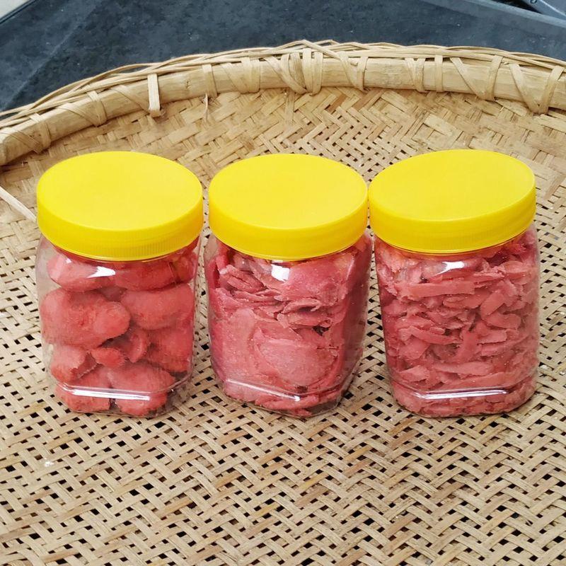 极速湖南特产红姜瓶装开胃咸甜红姜片红姜丝红姜坨生吃盐姜泡茶25