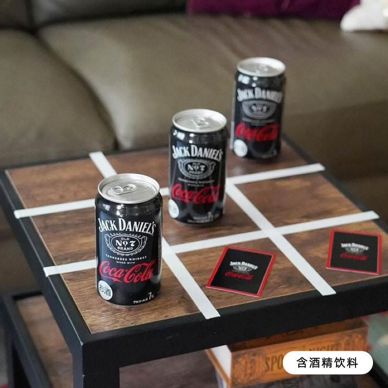 杰克丹尼可口可乐日本进口JackDaniel's威士忌可乐预调含酒精饮料