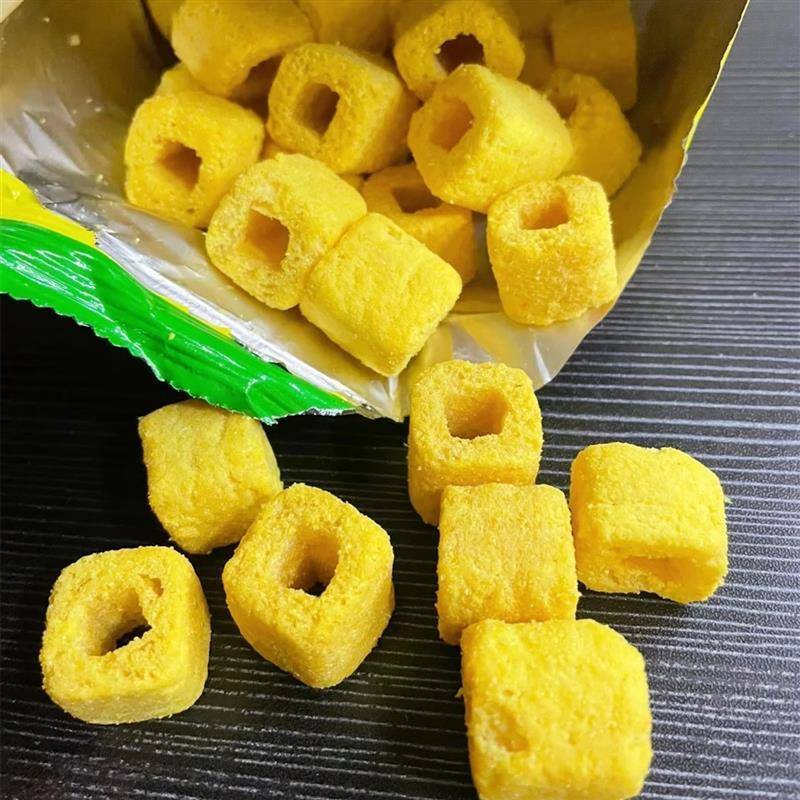 印尼进口丽芝士纳宝帝喜芝宝一口玉米酥烤玉米味奶酪味膨化零食