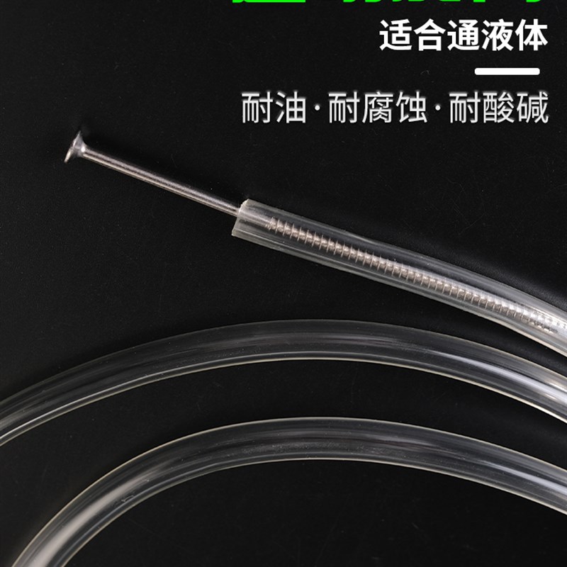 pvc透明软管整卷高透明家用塑料管水管油管水平管排水防冻牛筋管