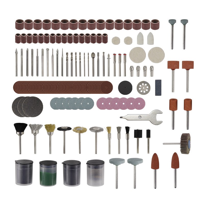跨境新款 电磨配件276PC 239PC 145PC套装研磨旋转工具配件组合