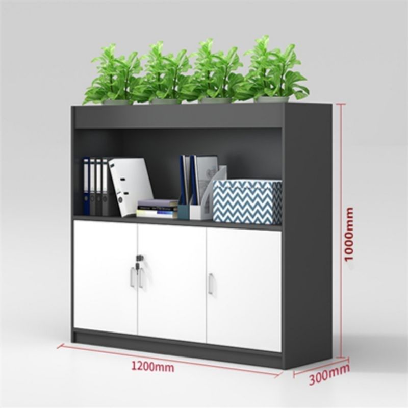 办公室文件柜矮柜储物柜档案柜资料柜桌边柜子办公区隔断柜花巢柜