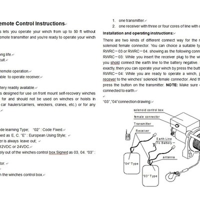 无线遥控器  绞盘遥控器  遥控开关  绞车遥控器   遥控器