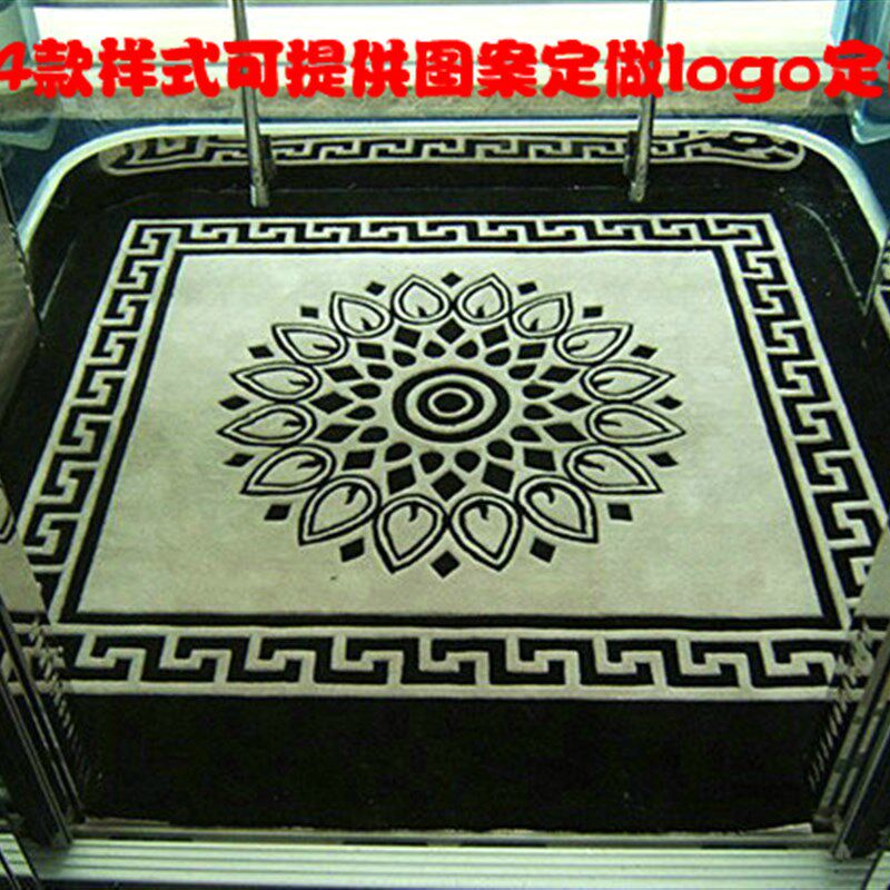 公司迎宾logok地毯电梯地毯定制定做酒店欢迎光临星期广告地垫门