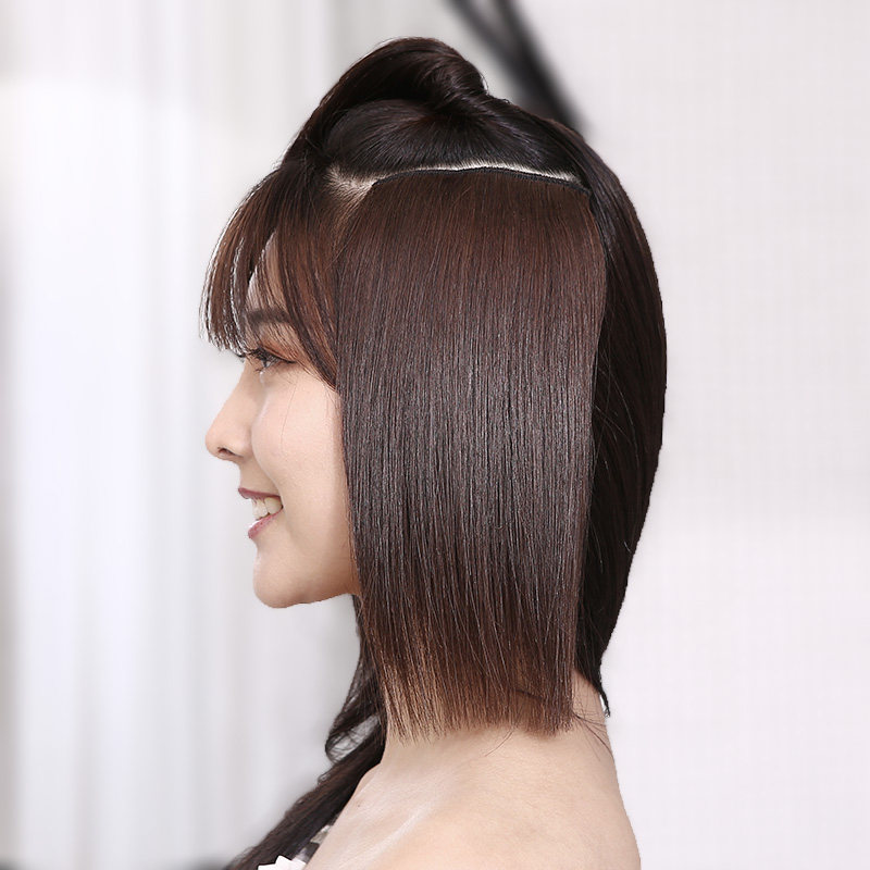 全真发发片假发女长发长直发无痕组合接发片隐形贴片假.发片接头