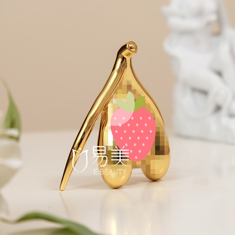 科普医学装饰女性金属蒂蒂模型阴蒂教具私密科普医美装饰拓客摆件