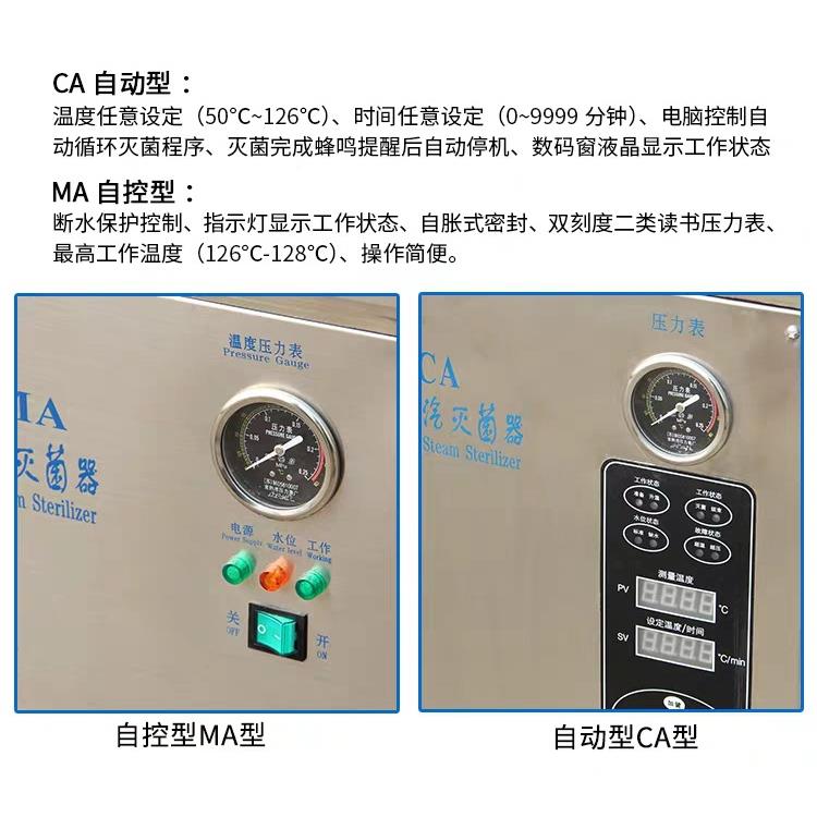 XFH-00C锅A高压蒸汽灭菌2自200L医用不锈钢XFH-200C立式消毒动锅图片
