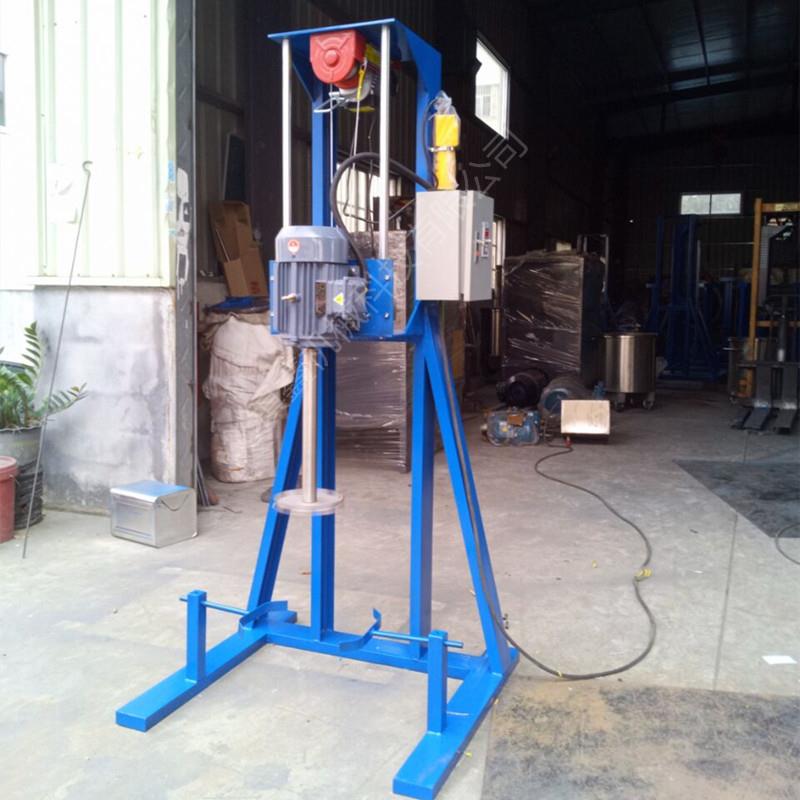 生产乳化电动升降分散机洗发水混合机粘稠胶水液压升降搅拌器