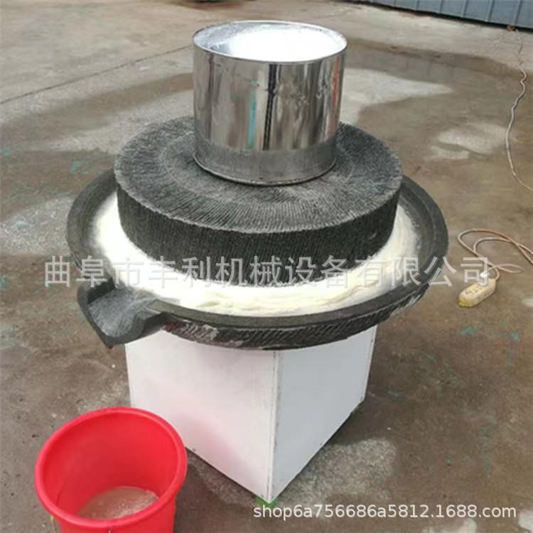 家用小石磨豆腐机花岗岩石电动石碾粮食加工面粉石磨膨润土