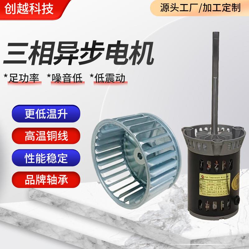 厂家SY125L三相异步耐高温电机380V光伏烧结炉高效率马达长轴电机