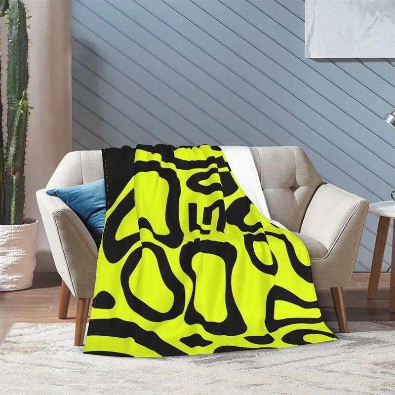 F1 2024 - Lando Norris Blankets DSoft Warm Flannel Throw Bla