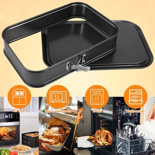 Metal Square Baking Rectangular Leak Pan Cheesecdake