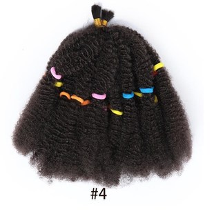Crochet Kinky Afro Hair假 Twist BrUaid braids Marley