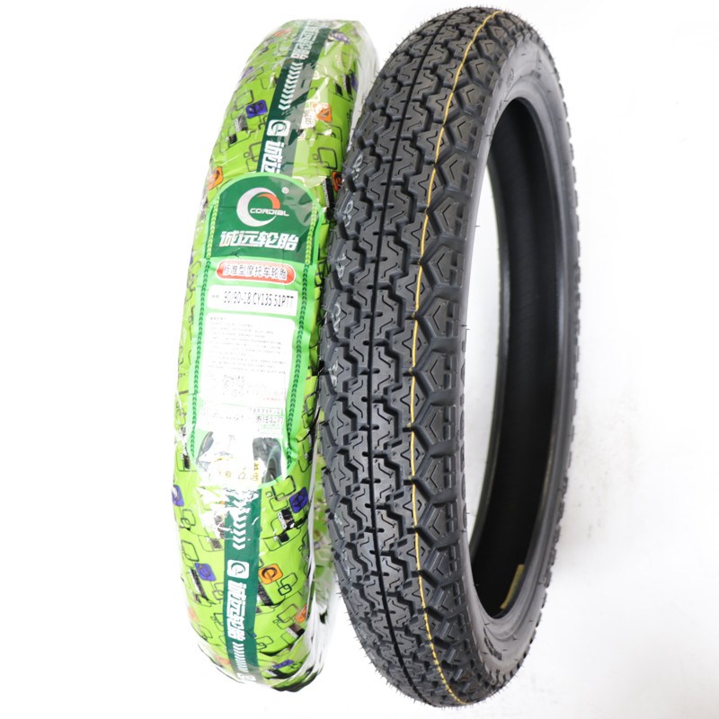 诚远90/90-18真空胎摩托车内外胎防滑耐磨摩托车轮胎越野胎909018