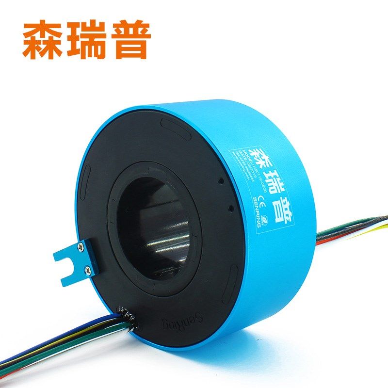 360度旋转过孔导电滑环孔径40 50 60mm集电环2 4 12路电刷导电环,五金/工具,电机配件,淘宝优惠券,粉丝福利购,淘宝优惠卷
