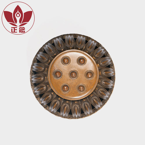 庆松堂苏工铜炉名家胡庆松制莲蓬香薰复古紫铜香炉收藏摆件薰香炉