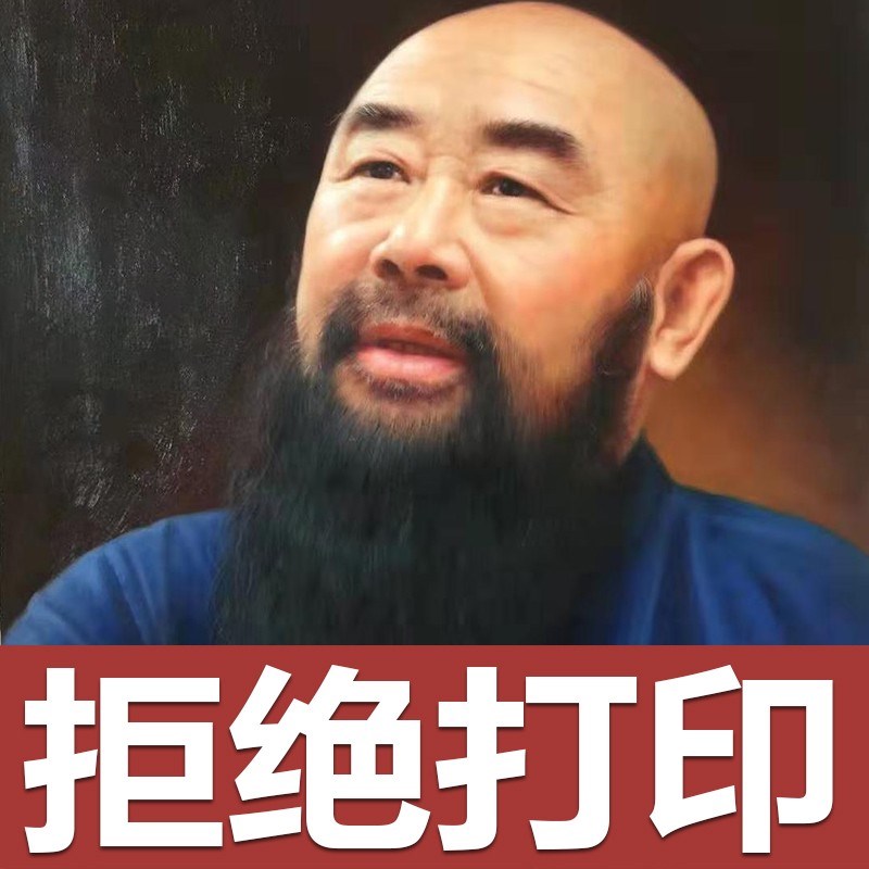 纯手绘油画定制肖像画人物照片动物风景油画挂画客厅欧式美式装饰图片