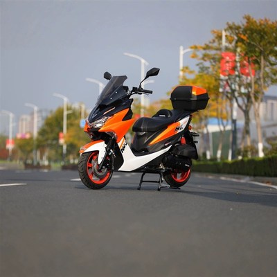 150踏板摩托车狮吼2025款燃油成人两轮机车摩托车全国可上牌