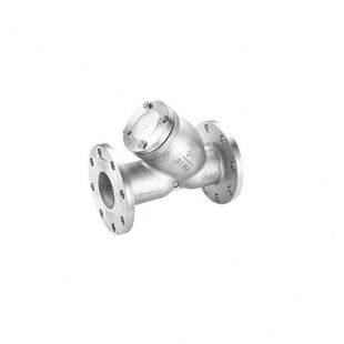 16P工业Y型过滤器管道蒸汽除污器80 304不锈钢法兰过滤器GL41