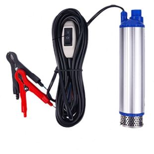 直流电动油水两用泵12V24V电动抽酒泵48伏电车抽油泵迷你潜水泵