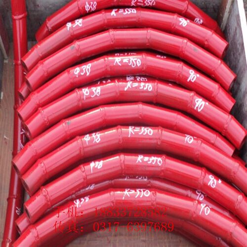 陶瓷耐磨弯头38*3+3 90度陶瓷耐F磨弯头耐磨弯头图纸定做耐磨弯头