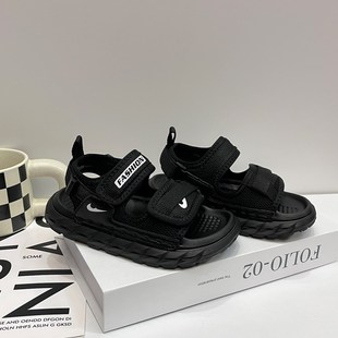 轻便夏季a男童鞋子2024新款凉鞋户外运动鞋韩版帅气夏天儿童沙滩