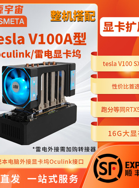 整机tesla V100A型oculink雷电3台式显卡坞英伟达V100型16G SXM2