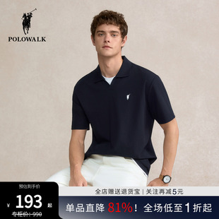 2025秋季 男式 POLOWALK男装 新品 短袖 POLO衫