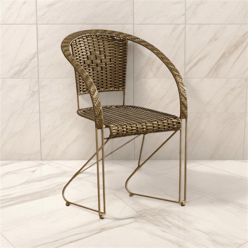 藤椅带扶手办公椅老人家用钢筋弹性透气椅子加固手工编织电脑椅子,住宅家具,阳台椅,淘宝优惠券,粉丝福利购,淘宝优惠卷