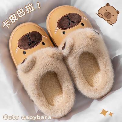 日本2025新款防水棉拖鞋pu