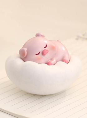 不倒翁桌面摆件可爱情绪稳