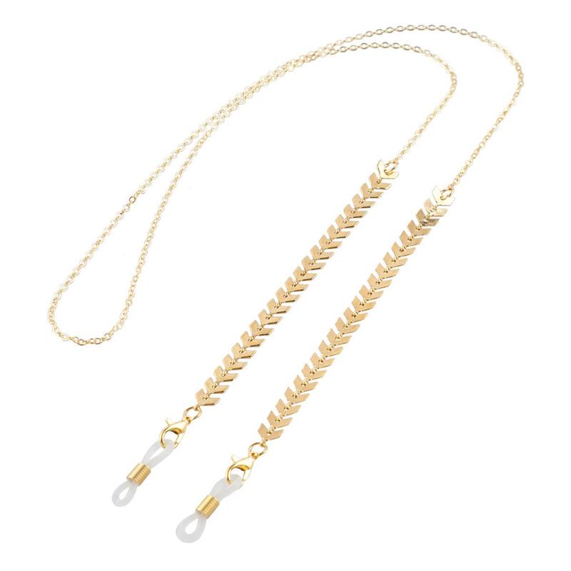 现货墨镜带链子太阳眼睛链条洛丽塔防滑绳双吊老花镜防掉绳子眼镜