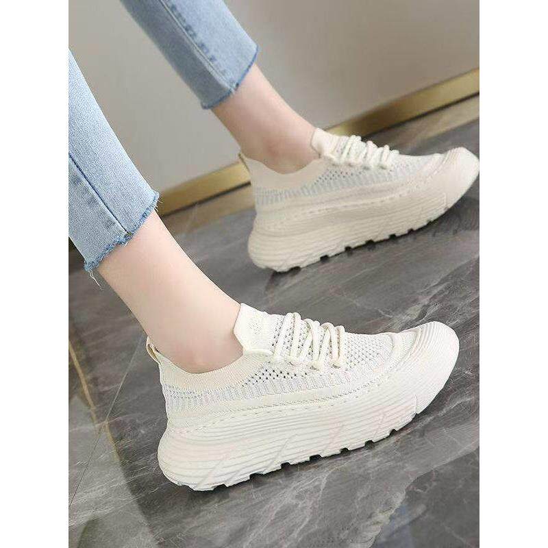 新品超软黑色工作鞋女春夏季久站不累脚厨房防滑轻便软底运动休闲