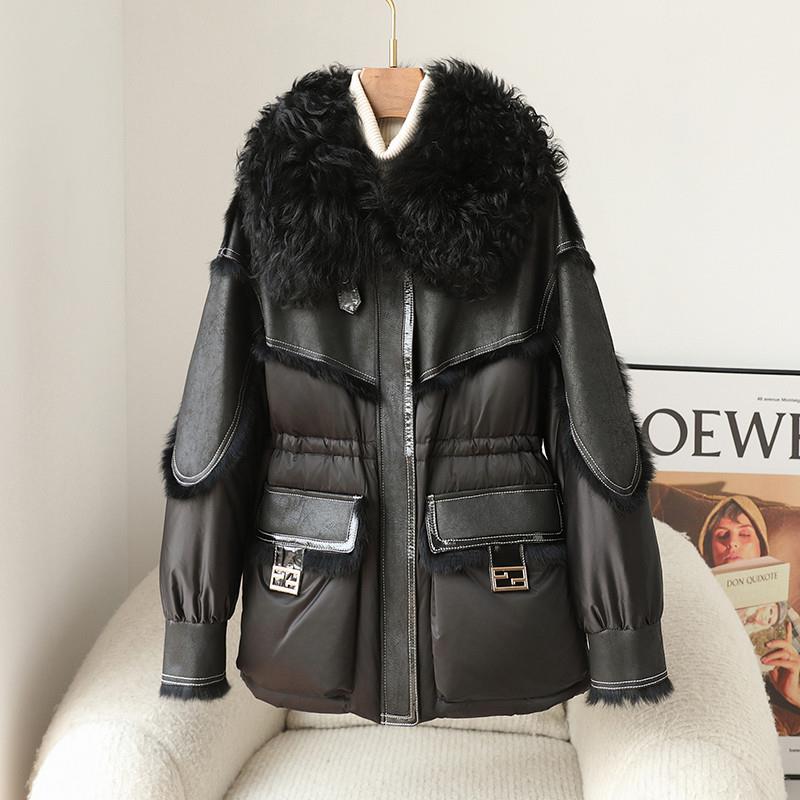 新品2024冬季新款鹅绒服女