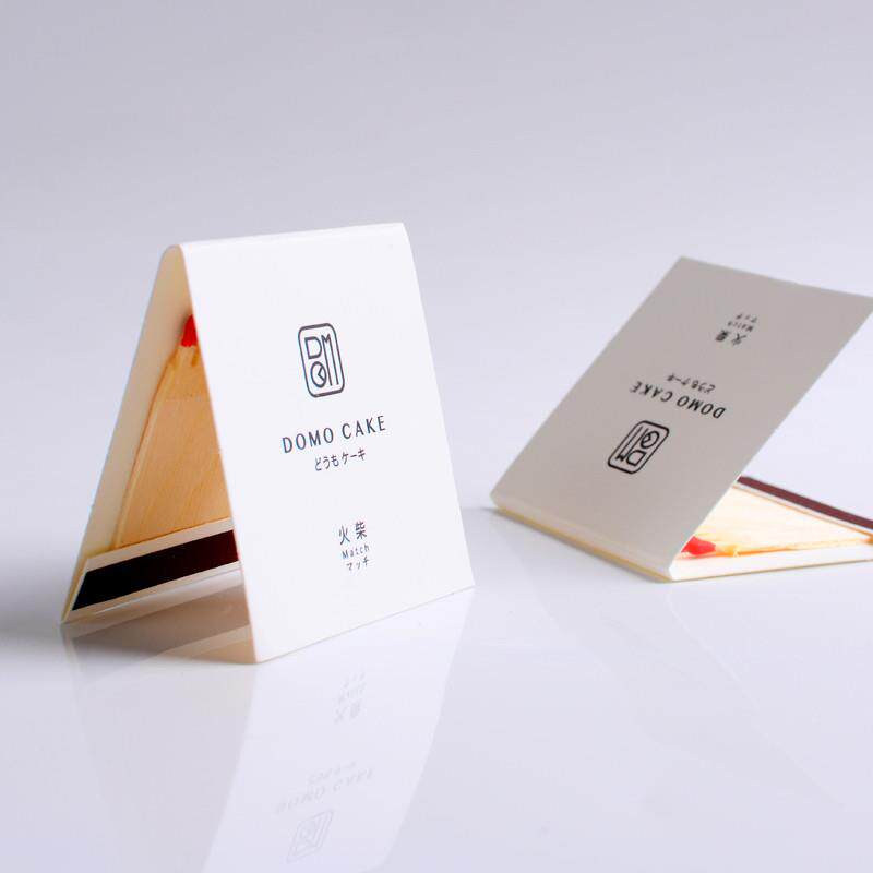 折叠木片火柴印刷广告logo